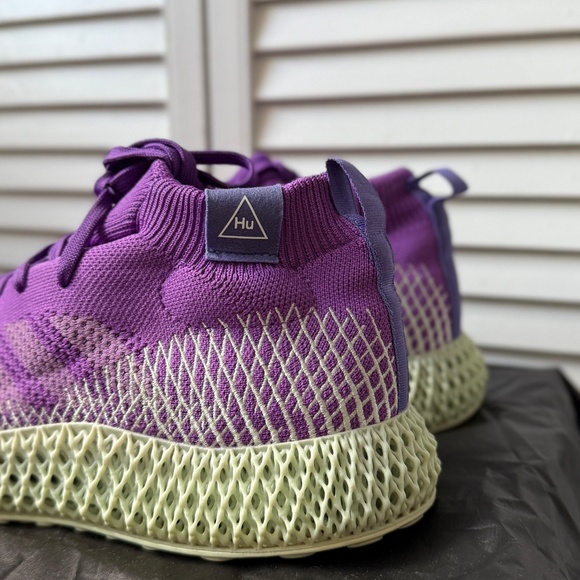 Adidas X Pharrell HU 4D Runner \'Active Purple\' main image 5